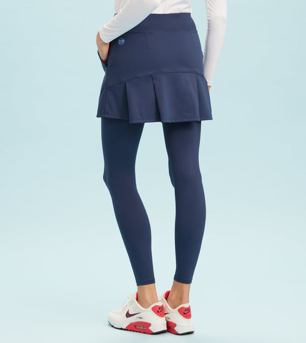 Buy Snug-Fit High Rise Active Skirt with Attached Tights in Teal Blue  Online India, Best Prices, COD - Clovia - AB0117P36